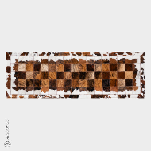 Runner Cowhide Rug Size 6 x 2 Feet R-13