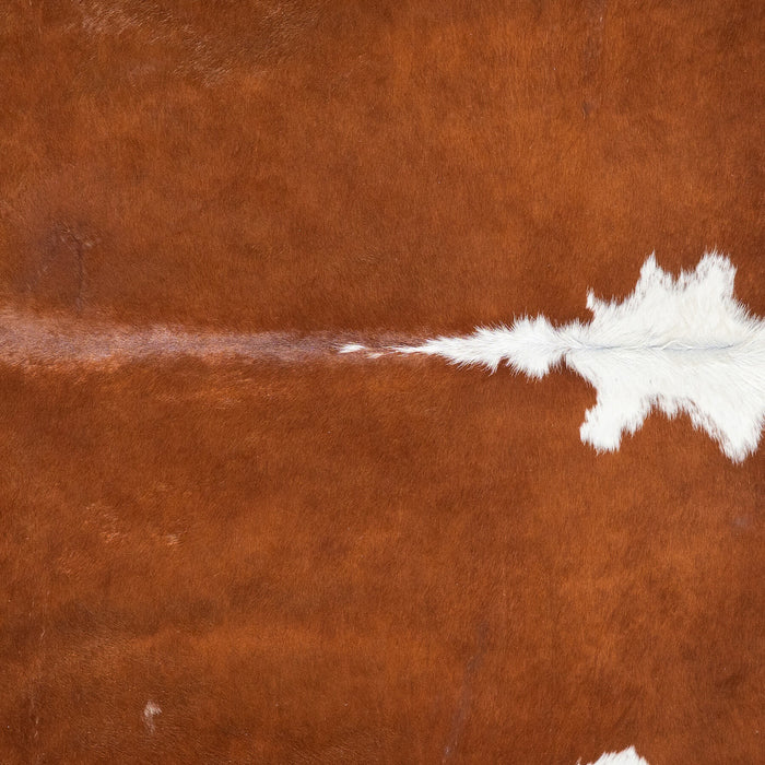 Brazilian Hereford Cowhide Rug Size 7'9" L x 7'6" W 1429