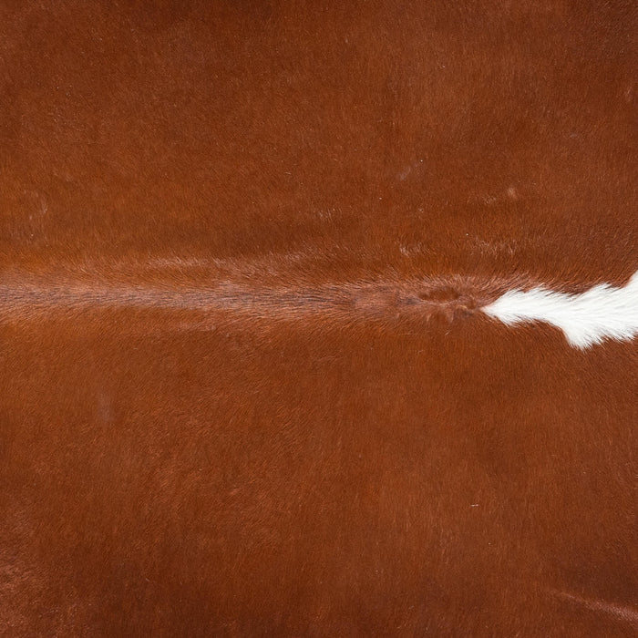 Brazilian Hereford Cowhide Rug Size 7'4" L x 7'1" W 1437