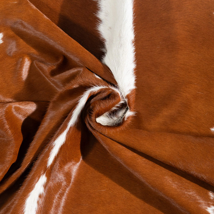 Brazilian Hereford Cowhide Rug Size 7'3" L x 5'8" W 1451
