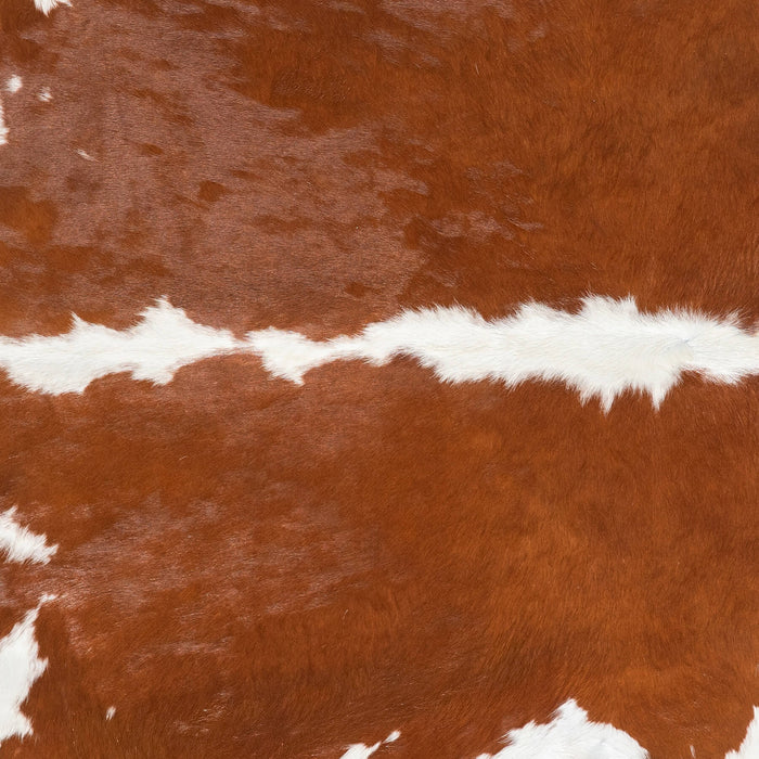 Brazilian Hereford Cowhide Rug Size 7'4" L x 6'5" W 1453