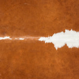 Brazilian Hereford Cowhide Rug Size 6'10" L x 6'7" W 1455