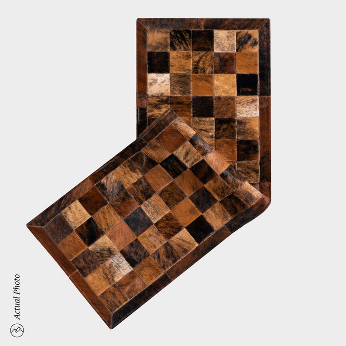 Runner Cowhide Rug Size 6 x 2 Feet R-16