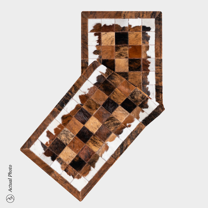 Runner Cowhide Rug Size 6 x 2 Feet R-17