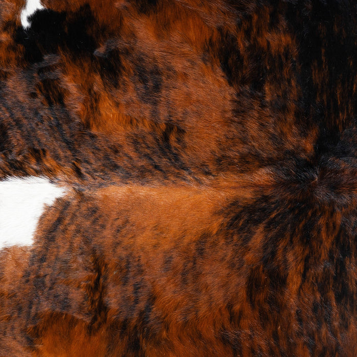 Tricolor Cowhide Rug Size 7'5" L x 6'9" W 1726