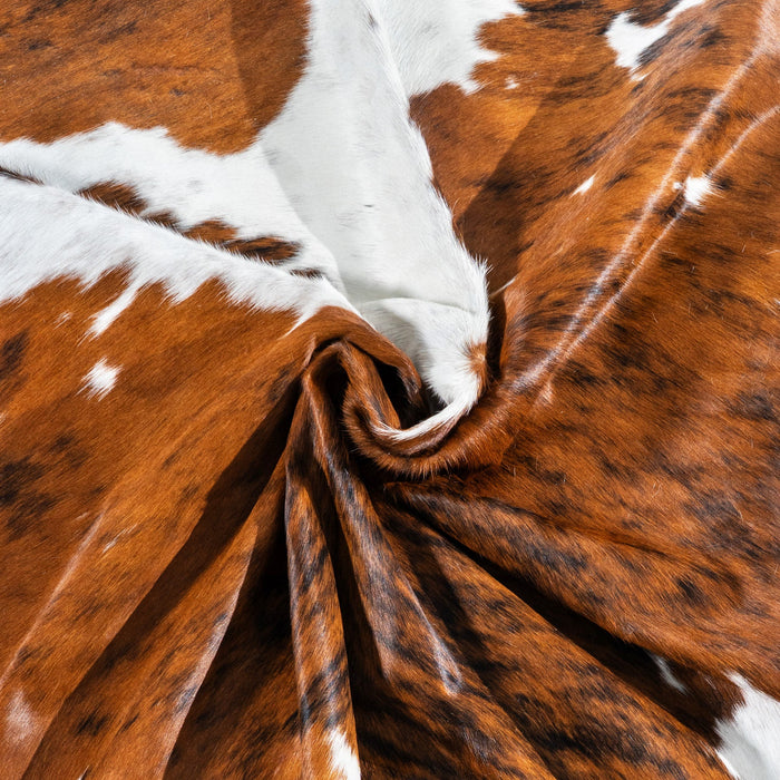 Tricolor Cowhide Rug Size 7'0" L x 6'1" W 1728