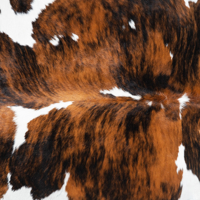 Tricolor Cowhide Rug Size 6'7" L x 6'4" W 1747