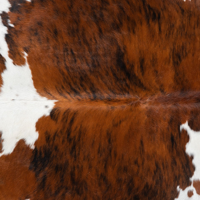 Tricolor Cowhide Rug Size 7'2" L x 7'1" W 1762