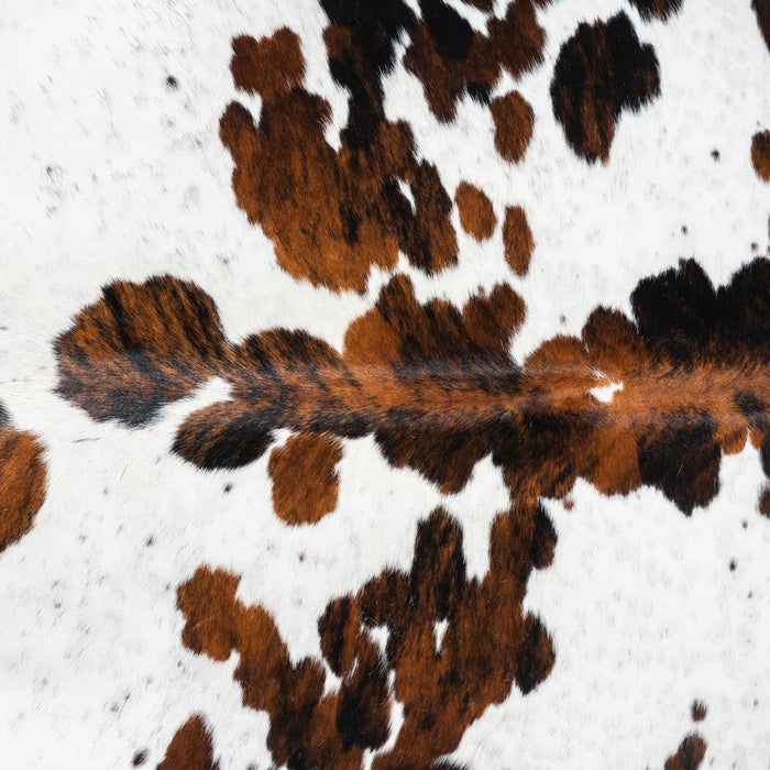 Tricolor Cowhide Rug Size 8'0" L x 6'8" W 1766