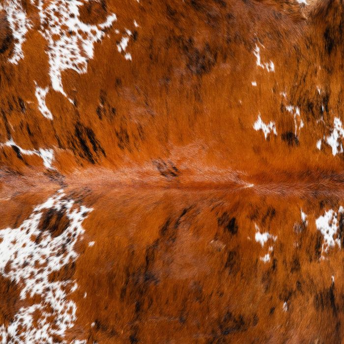 Tricolor Cowhide Rug Size 6'10" L x 5'9" W 1769