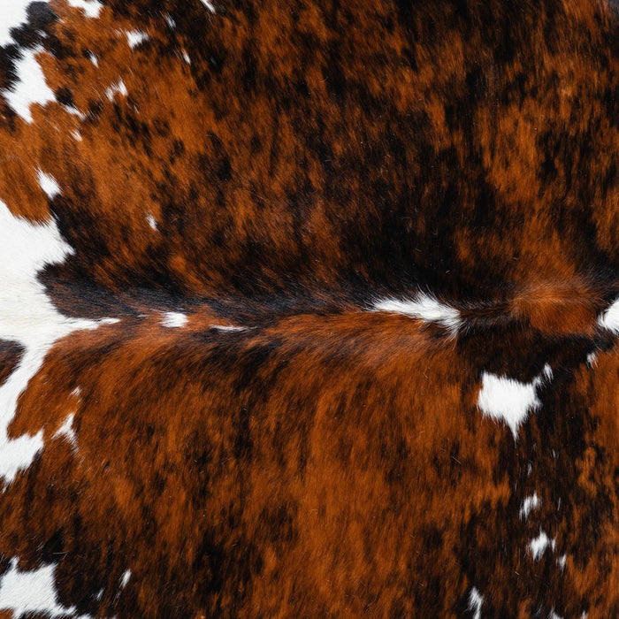 Tricolor Cowhide Rug Size 7'2" L x 6'8" W 1783