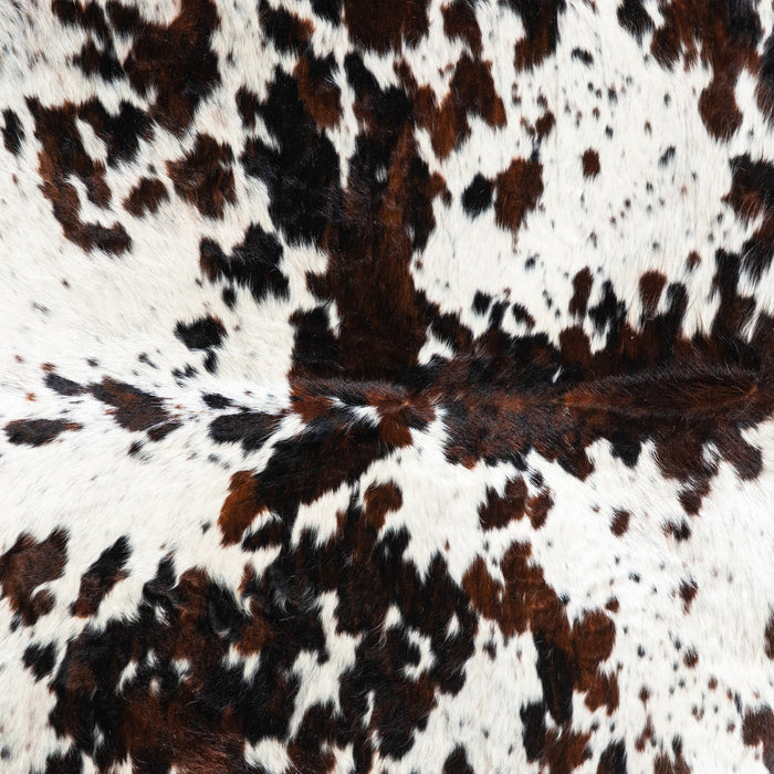 Tricolor Cowhide Rug Size 7'5" L x 6'8" W 1787