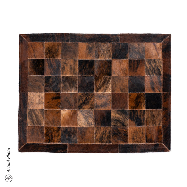 Cowhide Floor Mat Rug Size 3 x 2 Feet F-178