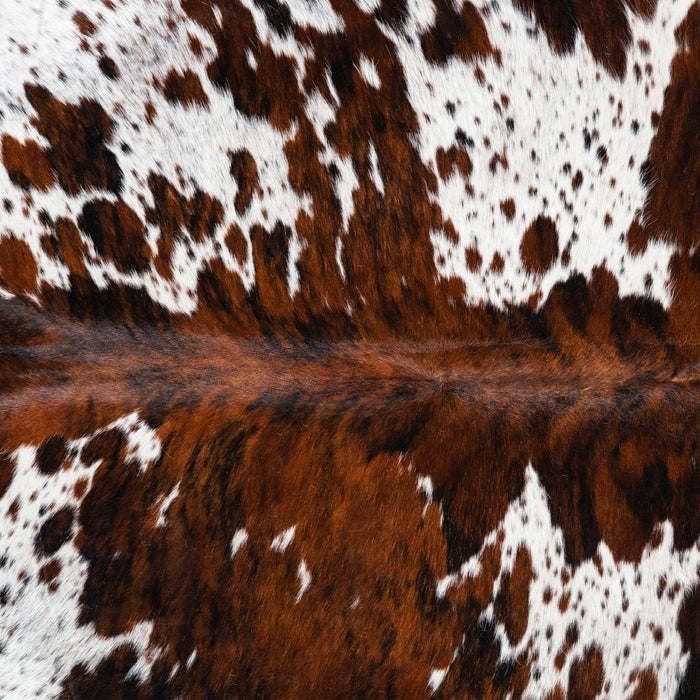Tricolor Cowhide Rug Size 7'3" L x 6'7" W 1790