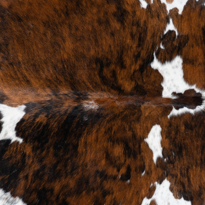 Tricolor Cowhide Rug Size 7'3" L x 5'10" W 1808