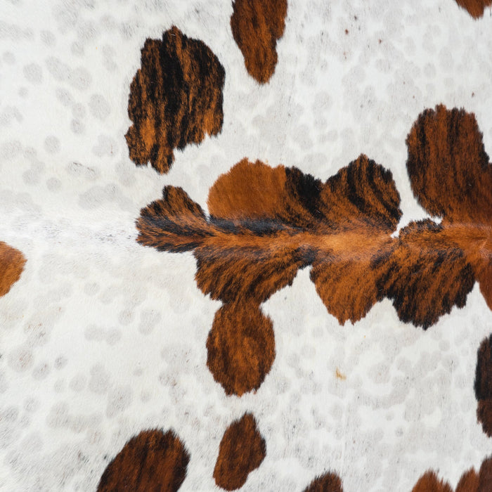 Tricolor Cowhide Rug Size 7'3" L x 6'5" W 1810