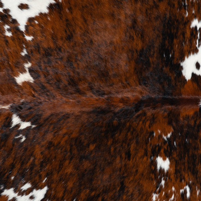 Tricolor Cowhide Rug Size 8'1" L x 7'3" W 1818