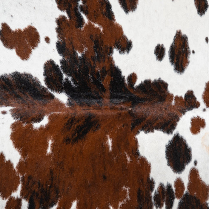 Tricolor Cowhide Rug Size 6'6" L x 6'4" W 1819