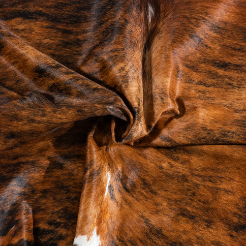 Tricolor Cowhide Rug Size 7'8" L x 7'1" W 1822
