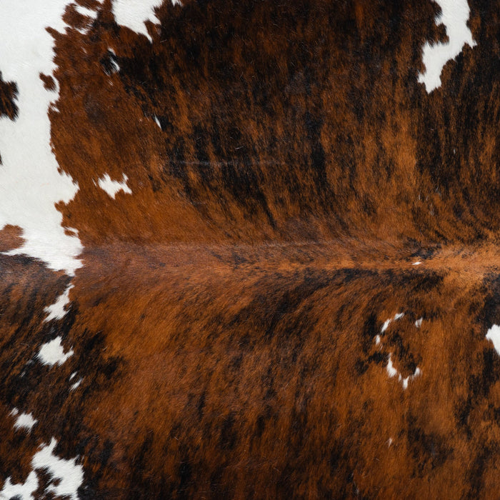 Tricolor Cowhide Rug Size 7'8" L x 6'11" W 1833