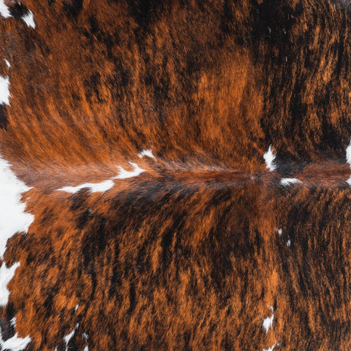 Tricolor Cowhide Rug Size 7'6" L x 6'9" W 1854