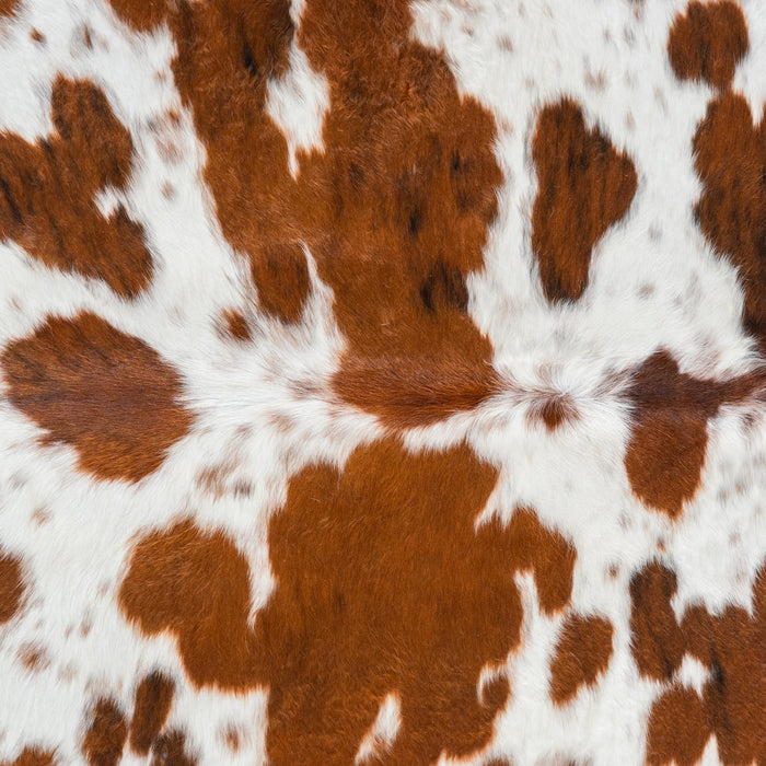 Tricolor Cowhide Rug Size 6'9" L x 5'10" W 1858