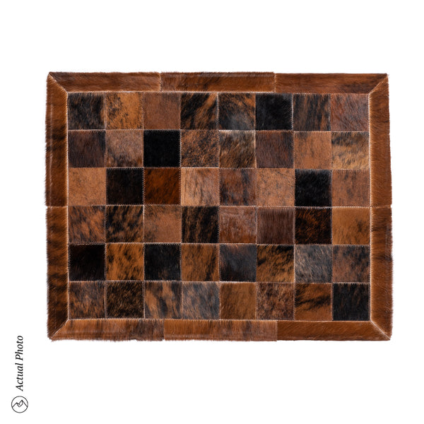 Cowhide Floor Mat Rug Size 3 x 2 Feet F-185