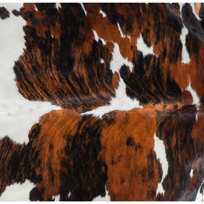 Tricolor Cowhide Rug Size 8'2" L x 7'3" W 1860