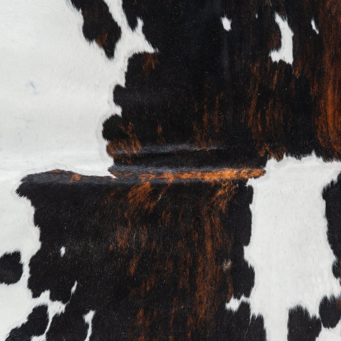 Tricolor Cowhide Rug Size 6'11" L x 6'8" W 1871