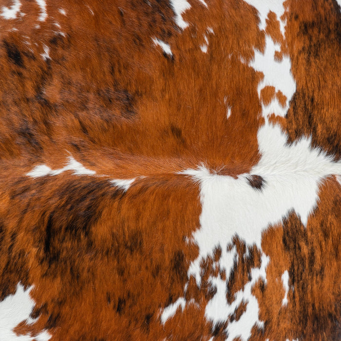Tricolor Cowhide Rug Size 7'2" L x 6'8" W 1872