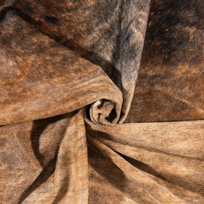 Brindle Cowhide Rug Size 6'9" L x 5'10" W 1944