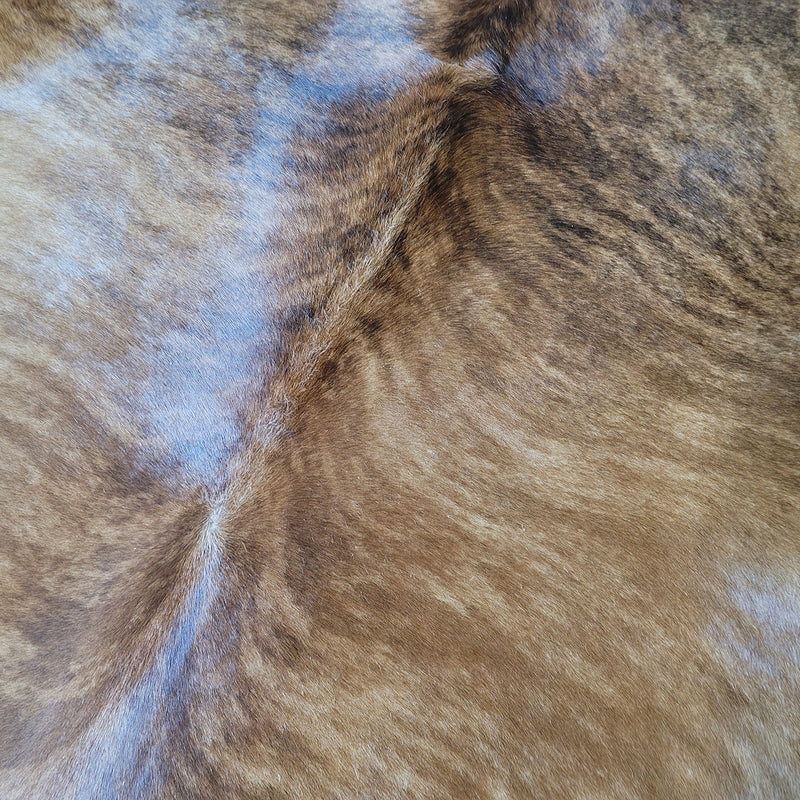 Natural Brazilian Brindle Cowhide Rug Size X Large 3036 , Stain Resistant Fur | eCowhides