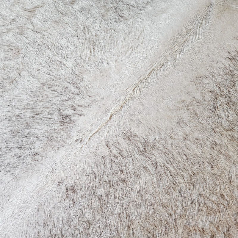 Brazilian Brown Salt and Pepper Cowhide Rug Size 7'4" L x 7'2" W 9337