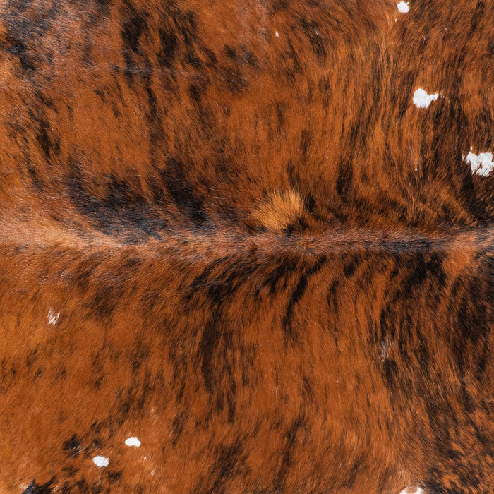 Vintage Brindle Cowhide Rug Size 6'1" L x 5'6" W 2100