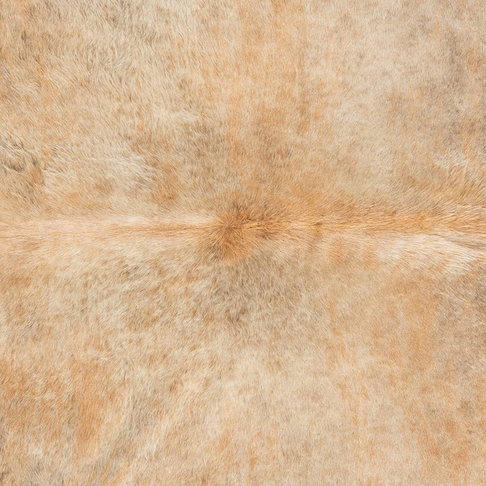 Brazilian Beige Cowhide Rug Size 7'7" L x 6'6" W 2312