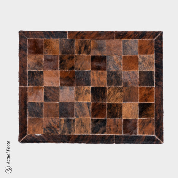 Cowhide Floor Mat Rug Size 3 x 2 Feet F-232