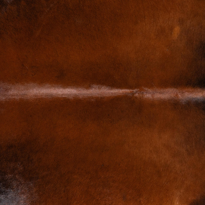 Brazilian Mahogany Cowhide Rug Size 7'7" L x 6'6" W 2331