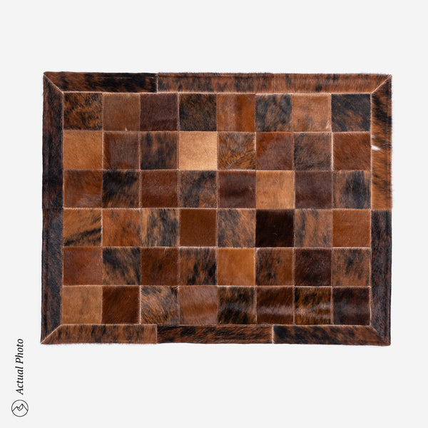 Cowhide Floor Mat Rug Size 3 x 2 Feet F-234