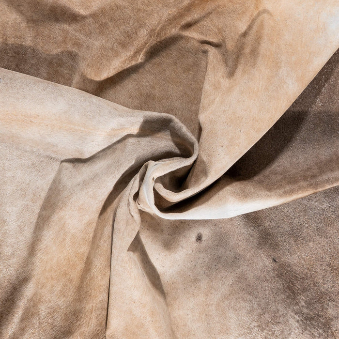 Brazilian Grey Palomino Cowhide Rug Size 7'7" L x 6'6" W 2350