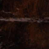Brazilian Dark Brindle Cowhide Rug Size 7'7" L x 6'6" W 2376