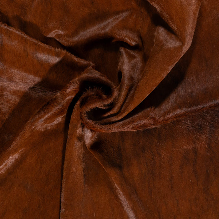 Brazilian Brindle Cowhide Rug Size 7'7" L x 6'6" W 2379