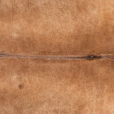 Brazilian Beige Cowhide Rug Size 7'7" L x 6'6" W 2389