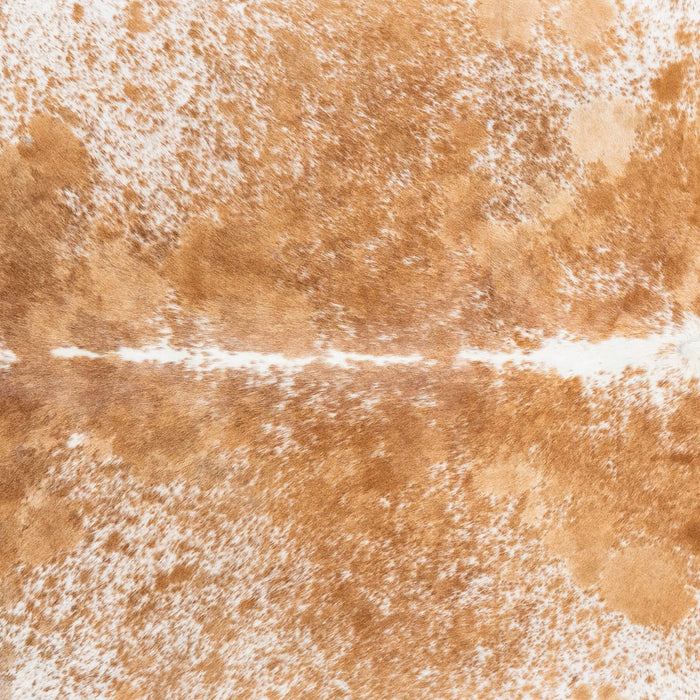 Brazilian Brown Salt and Pepper Cowhide Rug Size 7'7" L x 6'6" W 2396