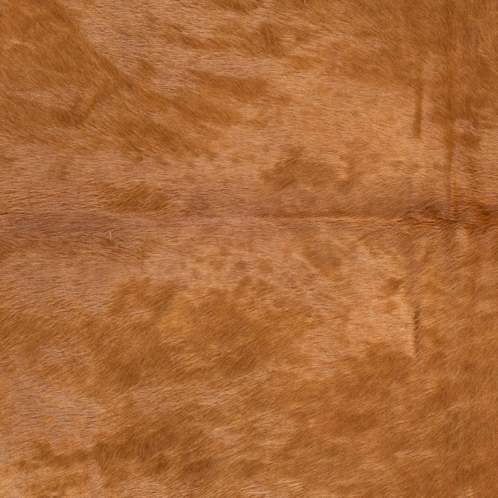 Brazilian Brown and White Cowhide Rug Size 7'7" L x 6'6" W 2398