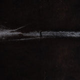 Brazilian Solid Black Cowhide Rug Size 7'3" L x 6'4" W 2436
