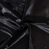 Brazilian Solid Black Cowhide Rug Size 7'3" L x 6'10" W 2439