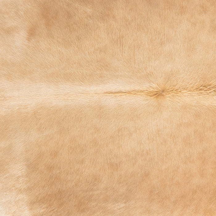 Brazilian Beige Cowhide Rug Size 6'9" L x 6'2" W 2461