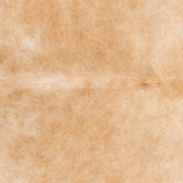 Brazilian Beige Cowhide Rug Size 6'9" L x 6'0" W 2466