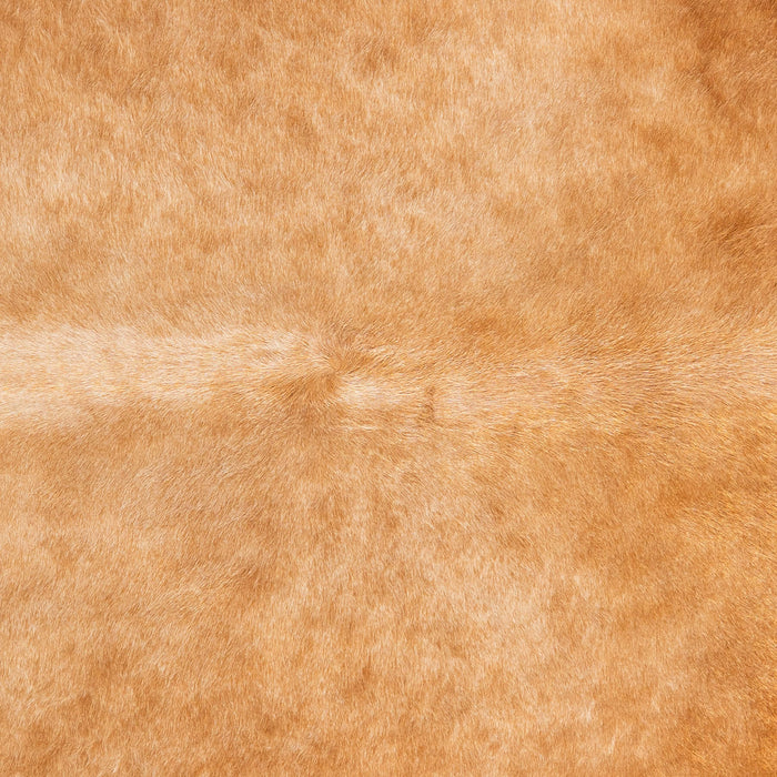 Brazilian Beige Cowhide Rug Size 6'11" L x 6'0" W 2467