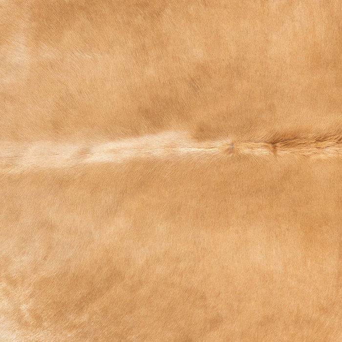Brazilian Beige Cowhide Rug Size 7'11" L x 6'9" W 2481